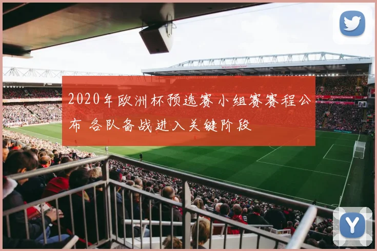 2020年欧洲杯预选赛小组赛赛程公布 各队备战进入关键阶段